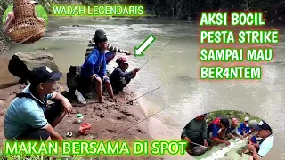 MANCING IKAN DISINI DI JAMIN KETAGIHAN,ASLI PANEN STRIKE DAN HASIL NYA LANGSUNG DI MASAK