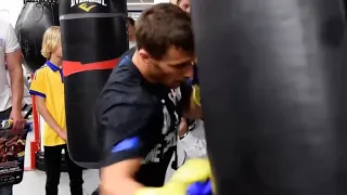 Vasyl Lomachenko Heavy Bag Complitaion