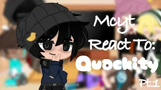 Mcyt React To... | Pt.1: Quackity | Møøshroom T!me