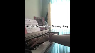 Lời tạm biệt chưa nói - Grey D x Orange || piano cover by Hinee