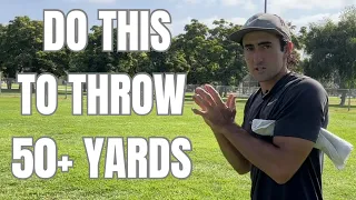 Do These QB Drills To THROW 50+ YARDS