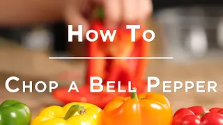 H-E-B Back to Basics: How to Chop A Bell Pepper
