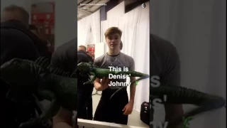 2017 Worlds - Deniss Vasiljevs - snapchat clip after SP