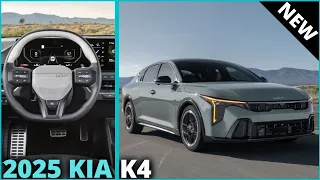 2025 Kia K4 - Interior & Exterior | The Best New Compact Sedan?