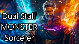 Dual Staff MONSTER Sorcerer Build In Baldur's Gate 3 (Perfected & Min-Maxed My Sorcerer Build)