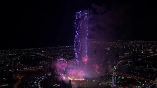 Màn bắn pháo hoa đẹp nhất thế giới - Mừng năm mới 2017 tại Dubai
