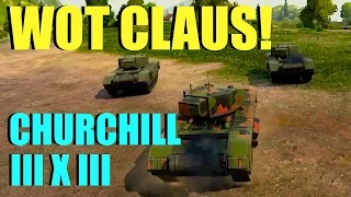 WOT - Churchill III X III | World of Tanks