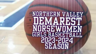 2023-2024 NV Demarest Norsewomen Varsity Girls Basketball Season Highlight