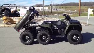 2012 Polaris Sportsman Big Boss 6x6 800 Sage Green