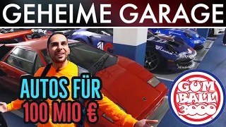 Secret 100 Million💵 Gumball 3000 2023 Garage🤯 Bugatti Koenigseggs Pagani Hypercars Shmee DDE JWW