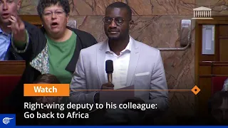 Right-wing deputy to his colleague: Go back to Africa