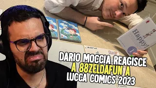 DARIO MOCCIA REAGISCE a 88ZELDAFUN a LUCCA COMICS 2023