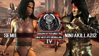 Mortal Kombat X: Ninjakilla_212 vs Semiij - Destroyer's Invitational IV Grand Finals