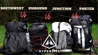 HMG Junction VS Unbound VS Southwest VS Porter: Backpack Guide to Hyperlite Mountain Gear Packs