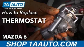 How to Replace Thermostat 02-07 Mazda 6