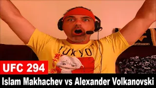 UFC 294: Islam Makhachev KO's Alexander Volkanovski LIVE REACTION