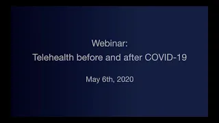 Telehealth before and after COVID-19