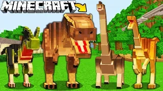 RODZINA DINOZAURÓW W MINECRAFT || MINECRAFT RODZINA