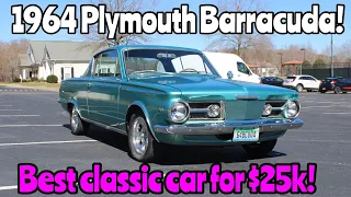 1964 Plymouth Barracuda Review!