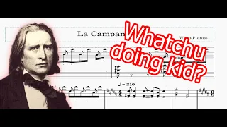 La Campanella except it´s terrible and made me fail music theory 😏