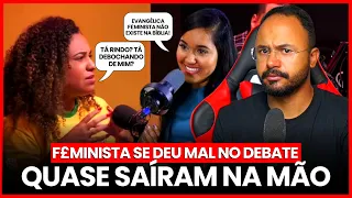 DEBATE ENTRE uma F£MINISTA EVANGÉLICA e uma CONS£RVADORA - A COISA FICOU FEIA no PODCAST!