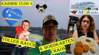 Tag 4 - Voller Bauch und Bordkarten Chaos in Curacao (4K) | AIDA Perla 02-2023| VLOG #029-4