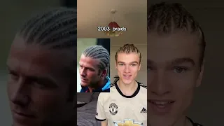 David Beckhams most iconic hairstyles part 2
