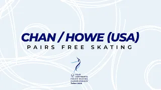 Chan/Howe (USA) | Pairs FS | ISU FC FS Championships 2022 | Tallinn | #FigureSkating