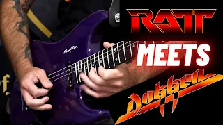 80's Classic Hard Rock Guitar Solo - Ratt and Dokken Inspired!