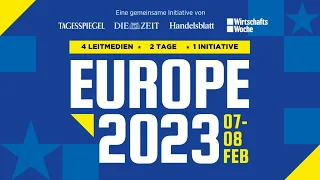 Europe 2023 – Livestream der Digital-Konferenz Tag 2 (08. Februar 2023)