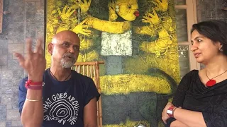 Artist Basuki Das Gupta in conversation with Sonia Patwardhan