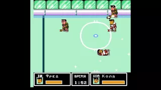 Поиграем в Dendy: Ike Ike Hockey (3 последних матча)