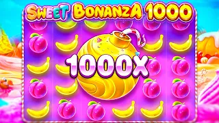 THE 1000X MULTI CONNECTED ON THE NEW SWEET BONANZA 1000!! (OMG)