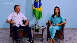 (Edição 15/10/22) Confira na íntegra a entrevista exclusiva com Jair Bolsonaro