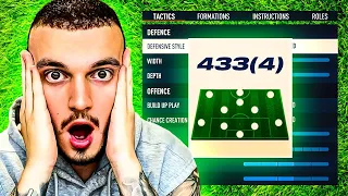 This 433(4) is INSANE 🤯 Best FC24 Pro 20-0 Custom Tactics and Tips 🔥