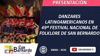 Danzares Latinoamericanos en 49º Festival Nacional del Folklore de San Bernardo