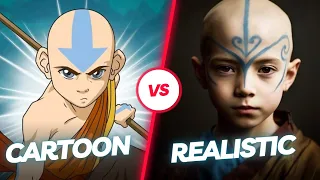 I Asked AI To Turn Avatar: The Last Airbender Characters Into Real People