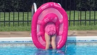 Funniest Kids and Babies Water Slide fails in Summer - Funny babies 2020
