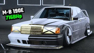 Need For Speed Unbound - A$AP Rocky’s Mercedes-Benz 190E Customization | Max Upgrade