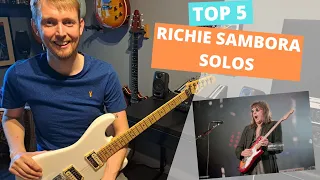 Top 5 Richie Sambora Solos