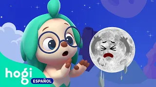 🌕La Luna Redonda | Exploremos el Espacio | Dibujo Animado | Hogi en español