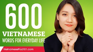 600 Vietnamese Words for Everyday Life - Basic Vocabulary #30