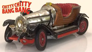 Chitty Chitty Bang Bang Corgi No 266 restoration. 1968 hit film Toy model cast.