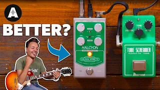 A NEW Tube Screamer Style Pedal to Change Pete's Mind? - Origin Effects Halcyon Green Overdrive