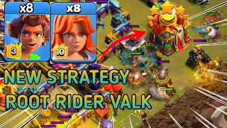 Legend League Attacks - Use Root Rider Valkyrie - Easy 3 STAR - Road to global rank