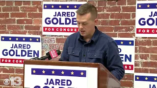 Rep. Golden declares victory in Maine's 2nd Congressional District