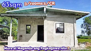Mura Na ito sa Ganitong  Bahay 3/rooms1/CR 63sqm ACTUAL VIDEO start to end