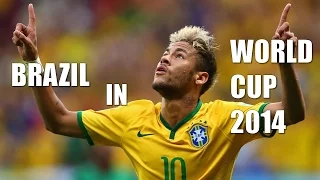 Brazil in World Cup 2014●All goals highlight● All emotion● All Celebrations lHD