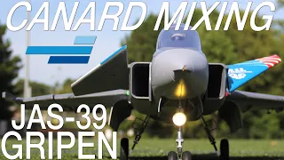 Spektrum Canard Mix Setup - Freewing 80mm JAS-39 Gripen - Motion RC EDF RC Jet