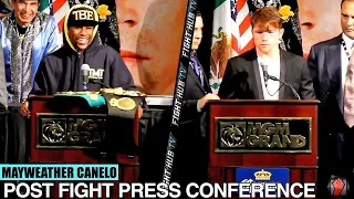 Floyd Mayweather vs Canelo Alvarez: Full Post Fight Press Conference (HD)